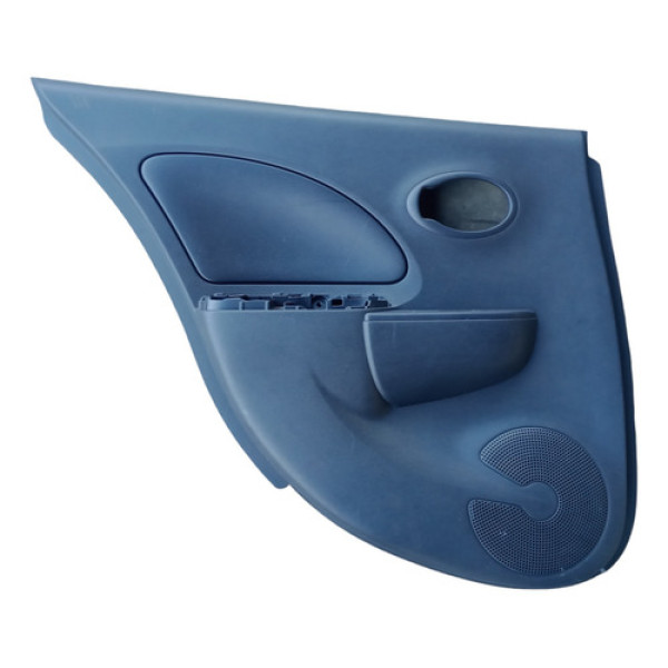 Forro Porta Nissan March Traseiro Esquerdo  Preto