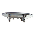 Maçaneta Externa Dianteiro Direita Renault Logan 2007 2011 Prata Dianteira