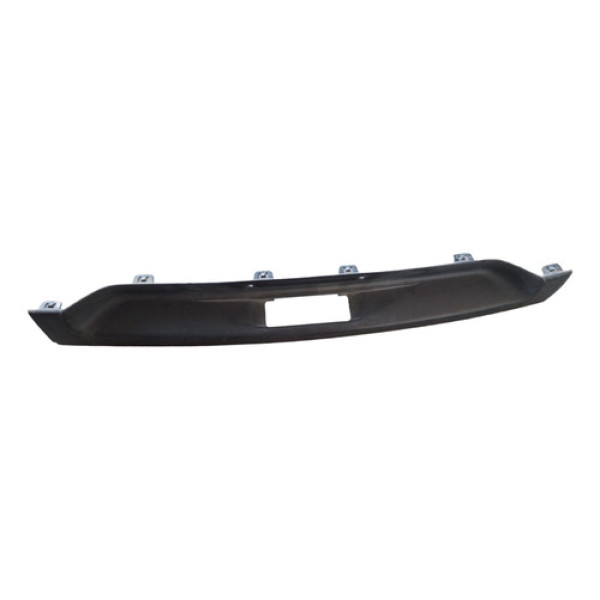 Moldura Porta Malas Luz Placa Renault Clio Sedan 2000 2008 Preto