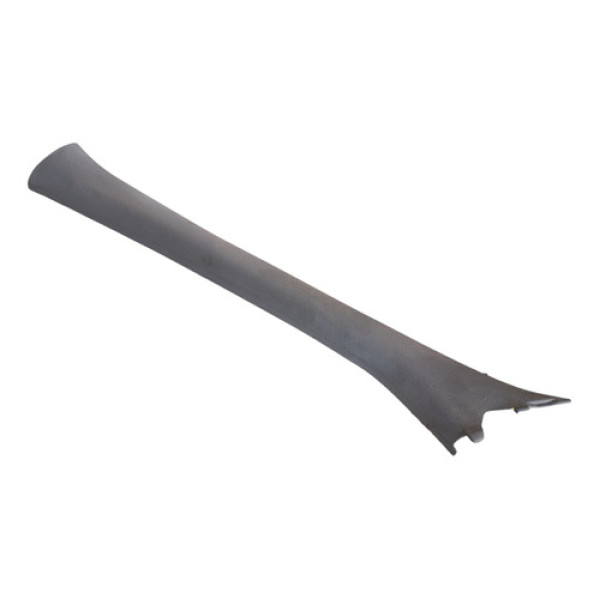 Acabamento Direito Coluna Parabrisa Clio 2003 A 2012 Cinza Claro