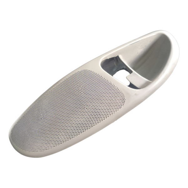 Moldura Maçaneta Interna Direita Vw Gol 1999 2005 Branco Dianteira