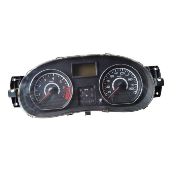 Painel Instrumento Renault Sandero Logan 2007 2013 Preto