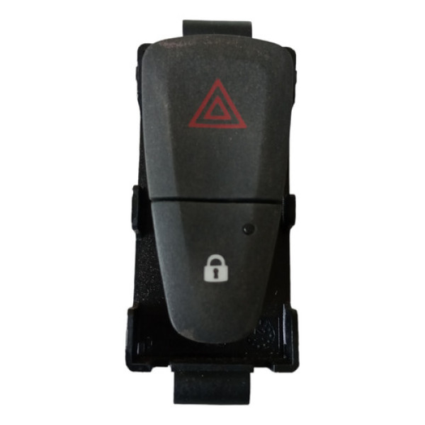 Botão Pisca Alerta E Trava Renault Sandero Logan 16/23 Preto