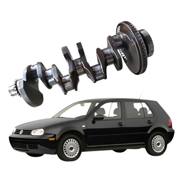 Virabrequim 1.00 Vw Golf Sr 1.6 1999 2003