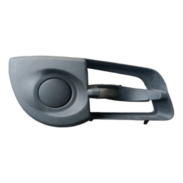 Grade Farol Milha Gm Montana 11 Á 16 C Detalhe  Preto Esquerdo