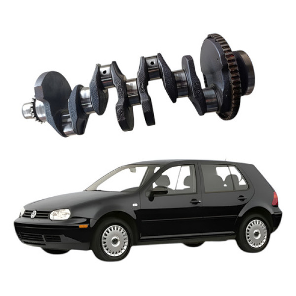 Virabrequim Vw Golf Sr 1.6 1999 2003 C/detalhe