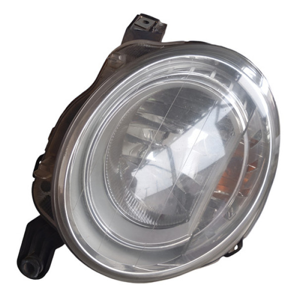 Farol Direito Fiat 500 2008 2014 05182510ab Direito/passageiro