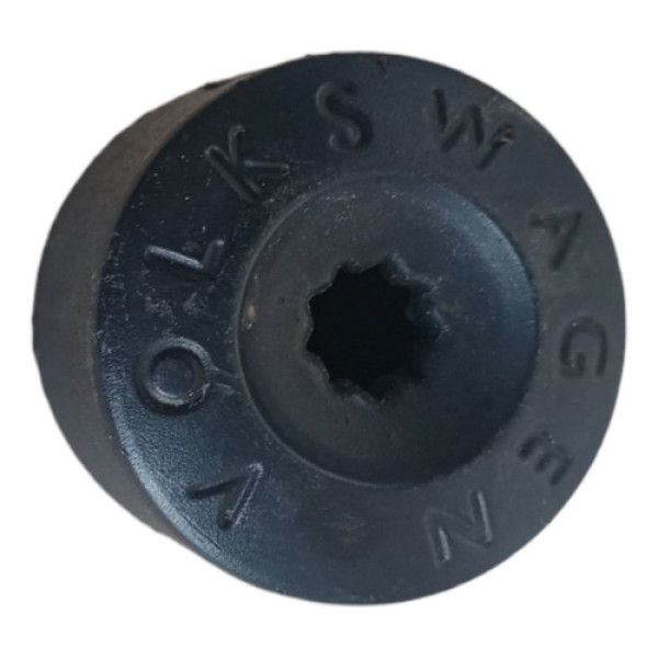 Capa Parafuso Roda Vw Golf Polo Fox Gol Voyage  Preto