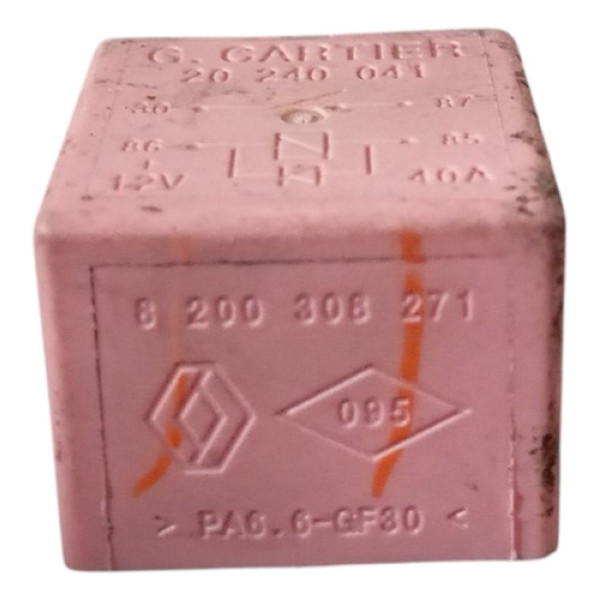 Rele Auxiliar Renault Clio Logan Symbol 2008 2010 20240041