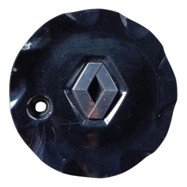 Calota Centro Roda Renault Megane 2.0 2007 2012 Preto