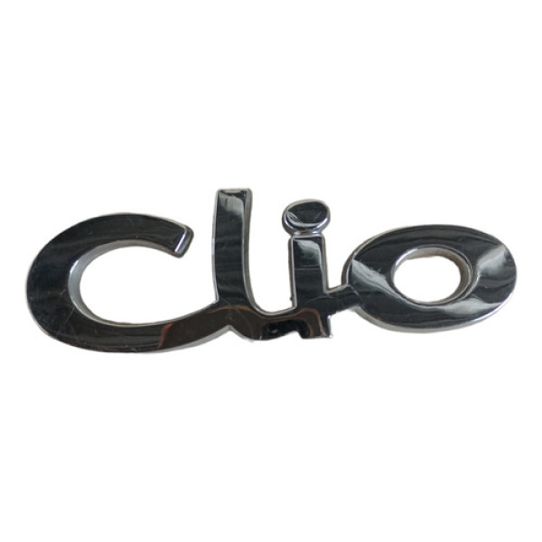 Emblema Tampa Traseira Renault Clio 2000 2011 C Detalhe