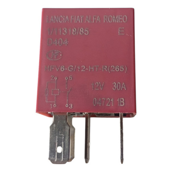 Rele Auxiliar Alfa Fiat Mobi Palio Siena 2015 2022 047211b