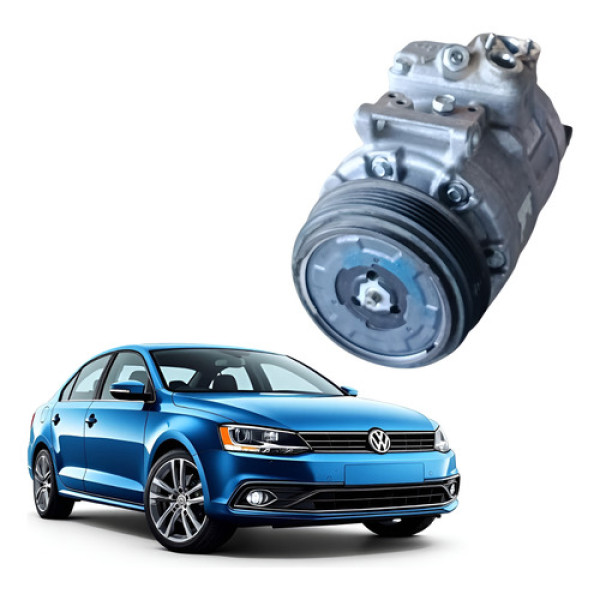 Compressor Ar Condicionado Vw Jetta Tiguan 2011 2017
