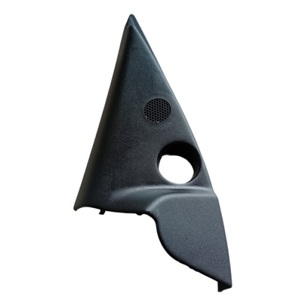 Acabamento Retrovisor Interno Peugeot 206 Lado Esquerdo  Preto