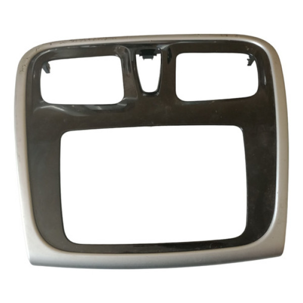 Moldura Central Black Piano Renault Sandero C Detalhe 