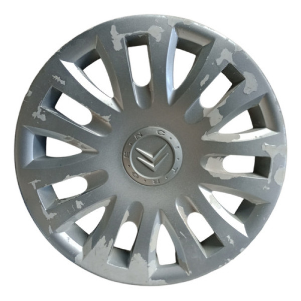 Calota Aro 14 Citroen C3 07 Á 13 C Detalhe  Prata