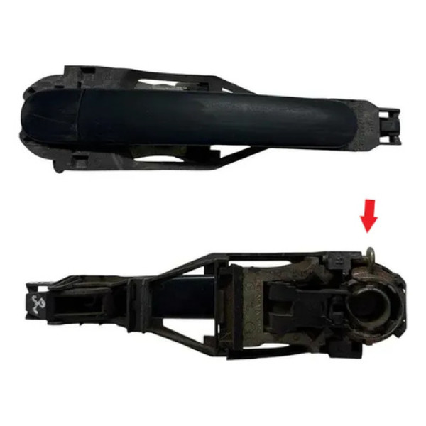 Maçaneta Externo Porta Td Dd Golf Bora Passat 1998 2014 Preto