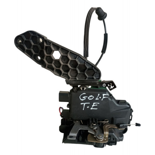 Fechadura Trava Porta Vw Golf Traseira Esquerda 