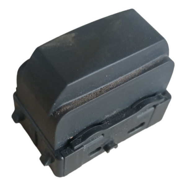 Botão Falso Central Da Moldura Comando Ar Renault Logan Preto