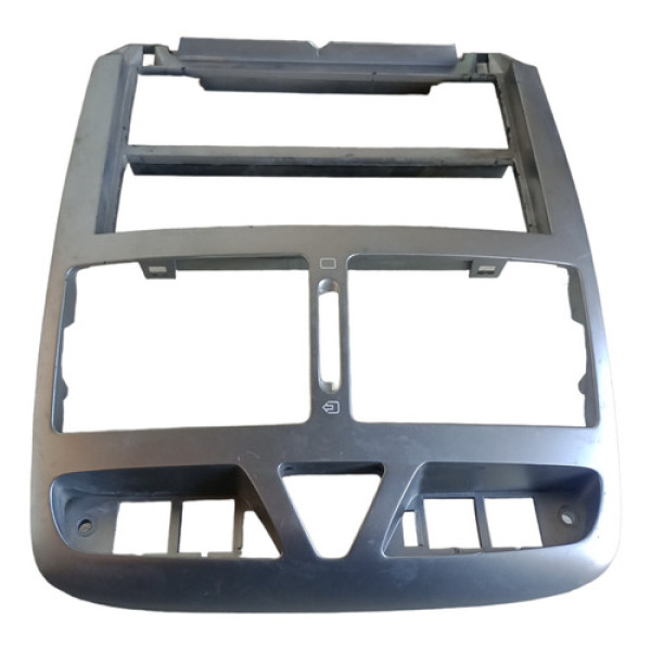 Moldura Painel Central Peugeot 307  Cinza