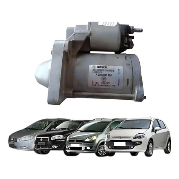 Motor Partida Fiat Idea Fiorino Palio Siena Uno 2011 2013