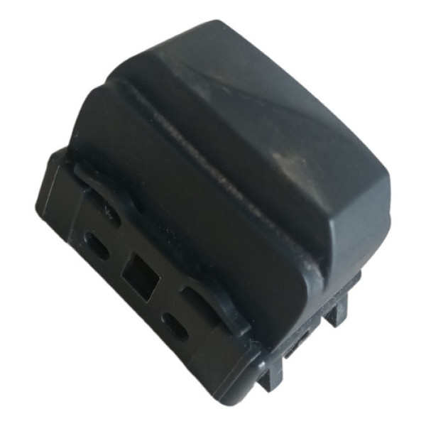 Botão Falso Central Moldura Comando Ar Renault Logan  Preto