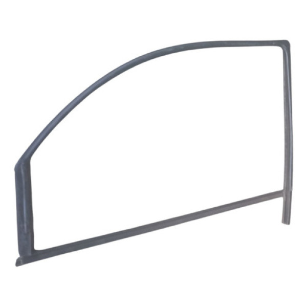 Borracha Porta Dianteira Direita Vw Bora Golf 2010 2011 Preto