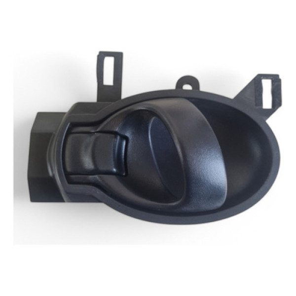 Maçaneta Interna Traseira Direita Nissan March 2016 Preto Traseira