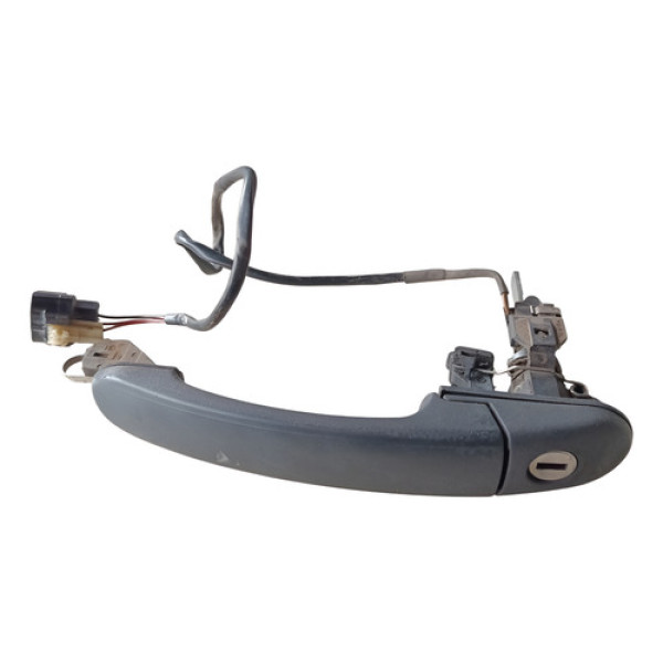 Maçaneta Externa Dianteira Esquerda Vw Gol Parati 1999 2004 Preto Dianteira