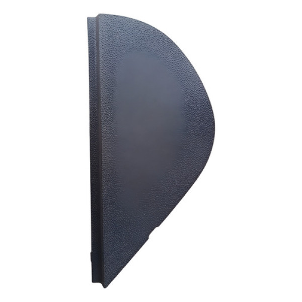 Moldura Acabamento Lateral Esquerdo Painel Vw Polo 2003 2014 Preto