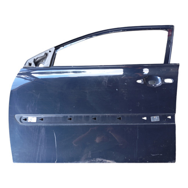 Porta Dianteira Esquerda Renault Megane 2007 2008 Dianteira Esquerda Azul