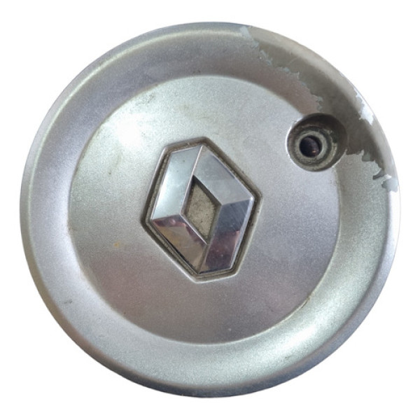 Calota Central Roda Renault Sandero Clio Logan 2008 A 2014 Cromado