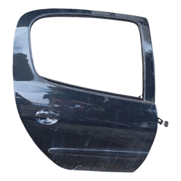 Porta Traseira Direita Preto Peugeot 206 Sw 2005 2008 Traseira Direito Preto