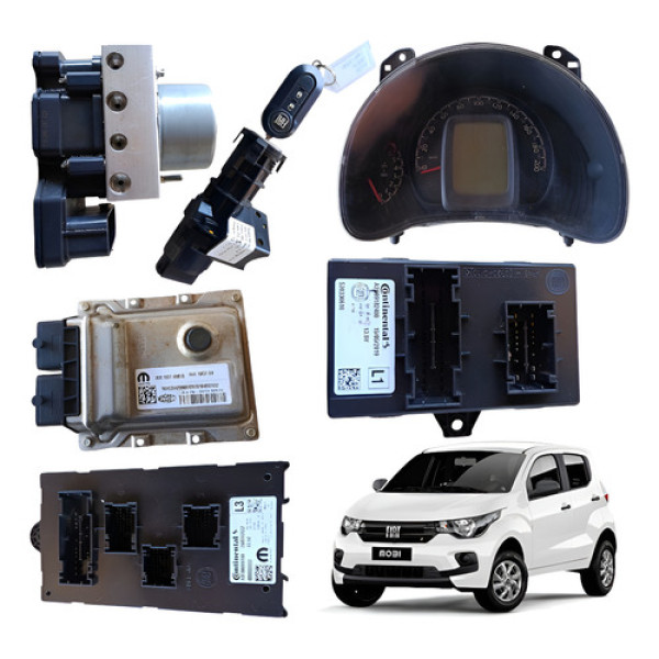 Kit Code Modulo Injeção Fiat Mobi 1.0 4c 2020 2024