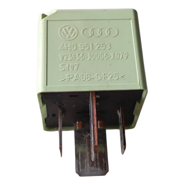 Rele Bomba Auxiliar Injeção Vw Jetta Tsi 2011 2020 4h0951253 Verde