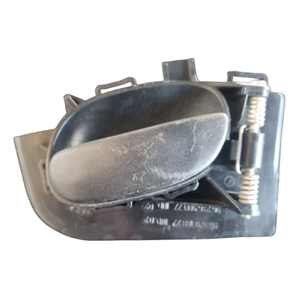 Maçaneta Interna Dianteira Direita Peugeot 206 207 2011 2012 Preto