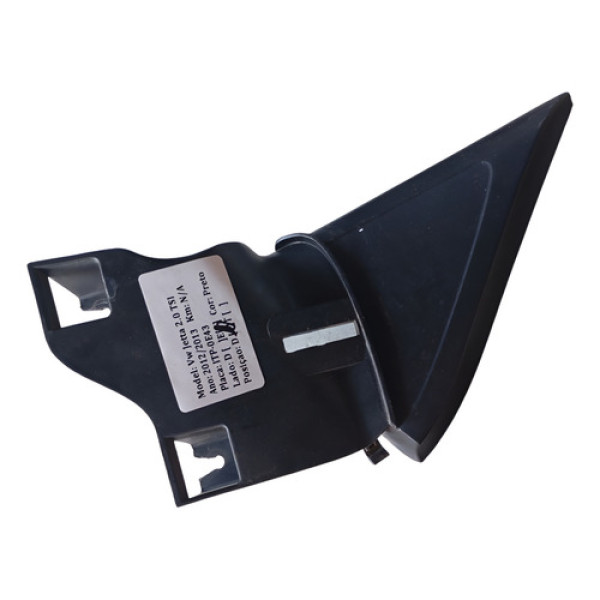 Moldura Retrovisor Interno Esquerdo Vw Jetta 2014 5c6837973 Preto