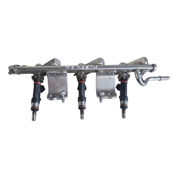 Flauta Bico Injetor Nissan March Versa 1.0 3cc 2015 2020