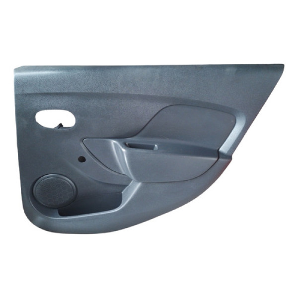 Forro Porta Traseiro Direito Renault Sandero Logan 2008 2021 Preto