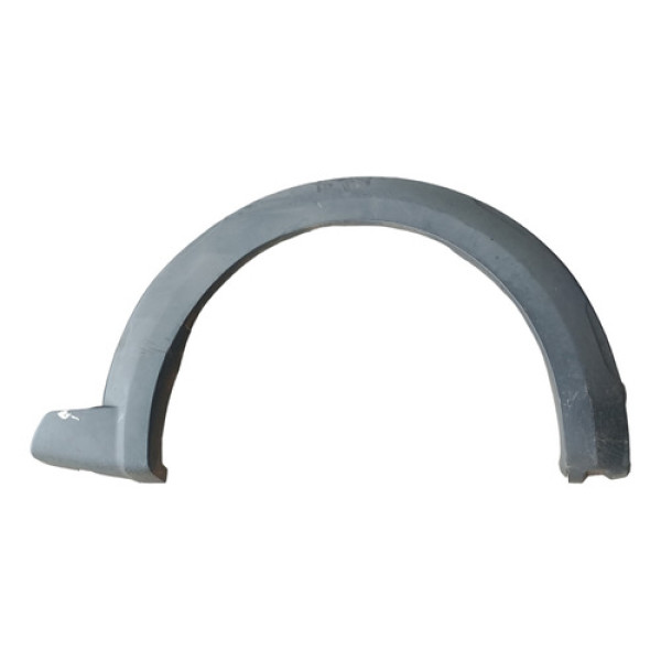 Moldura Paralama Fiat Strada Dianteiro Direito C Detalhe  Preto