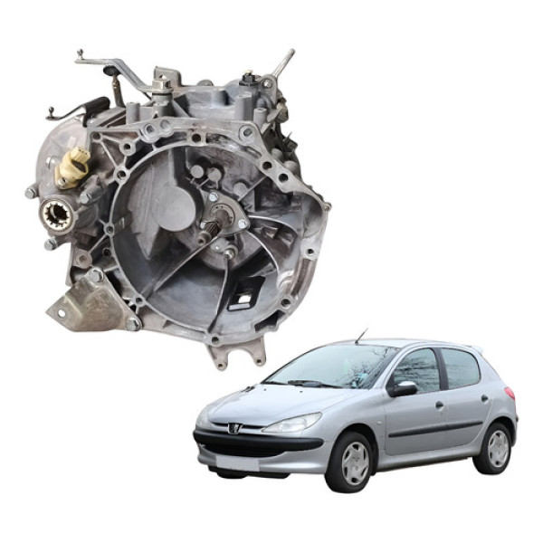 Caixa Câmbio Manual 1.0 16v Peugeot 206 2002 2005