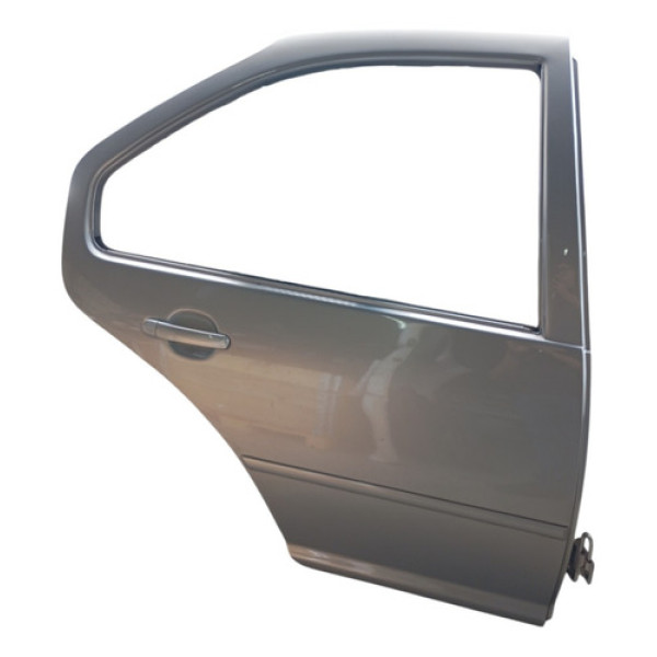 Porta Traseira Direita Prata Vw Bora 2008 2011 Traseira Direito Prata