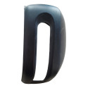 Capa Retrovisor Fiat Strada Lado Esquerdo C Detalhe Preto