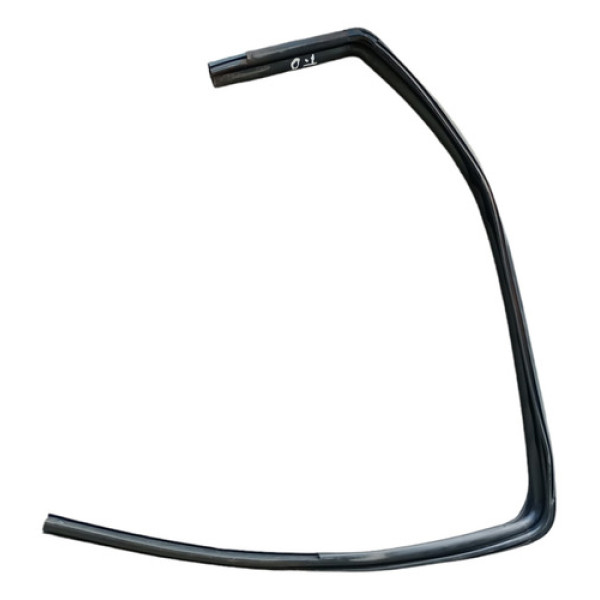 Borracha Canaleta Porta Gm Cobalt Traseira Direita  Preto