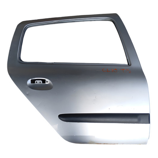 Porta Traseira Direita Renault Clio 2005 Traseira Direita Cinza