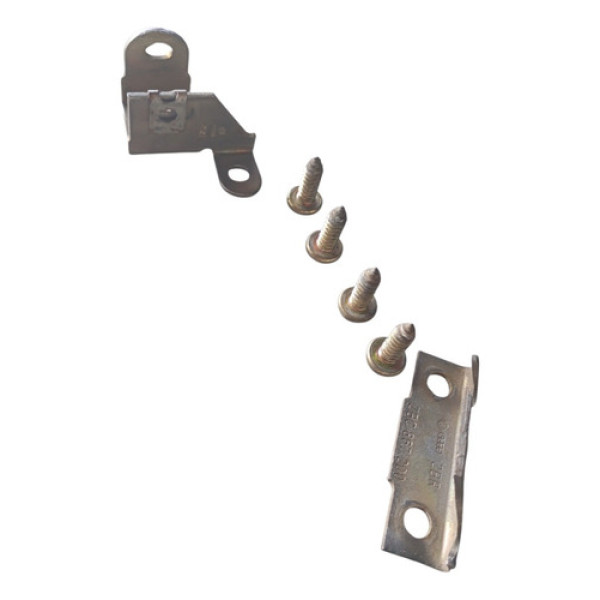 Kit Trava Suporte Puxador Motorista Vw Santana 1983 1989 Latão