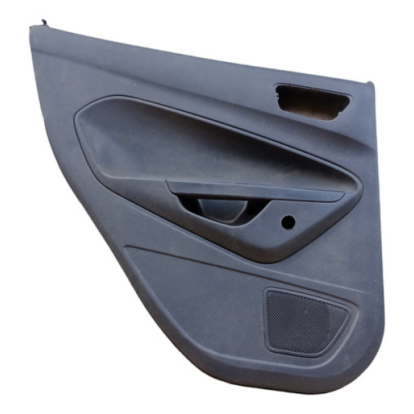 Forro Da Porta Traseira Esquerdo Ford New Fiesta 12/15 Cinza