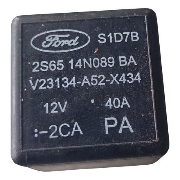 Rele Auxiliar Ignição Ford Fiesta 2002 2008 2s6514n089ba