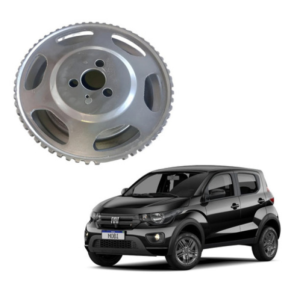 Polia Dupla Vira Ar Cond Fiat Mobi Fiorino 2010 2023