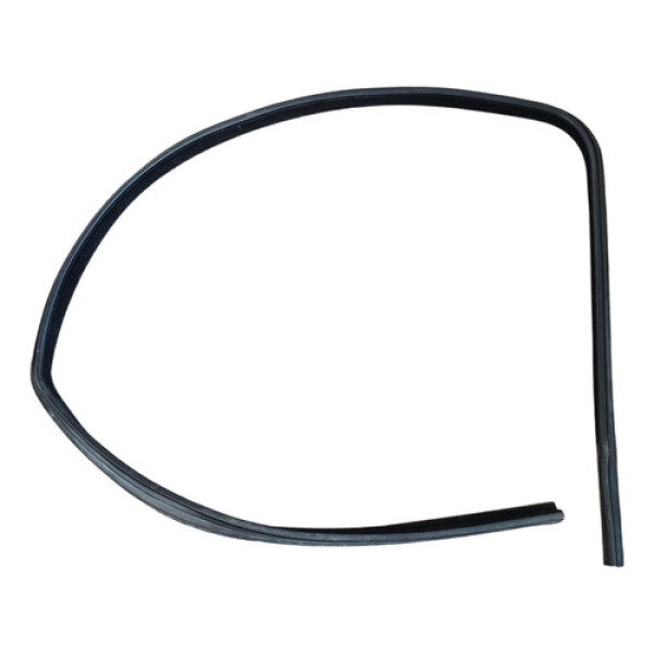 Guarnição Vidro Dianteiro Direito Gm Corsa2007 A 2009 Preto